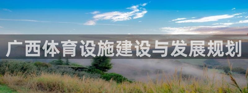 意昂4集团logo：广西体育设施建设与发展规划