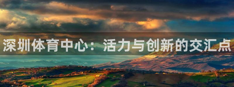 意昂4娱乐下载：深圳体育中心：活力与创新的交汇点
