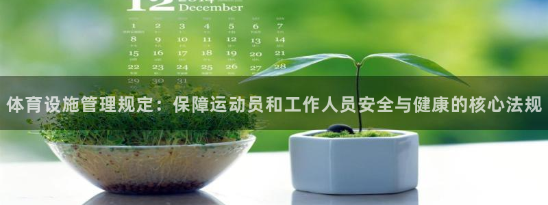 意昂体育4平台注册流程视频：体育设施管理规定：保障运